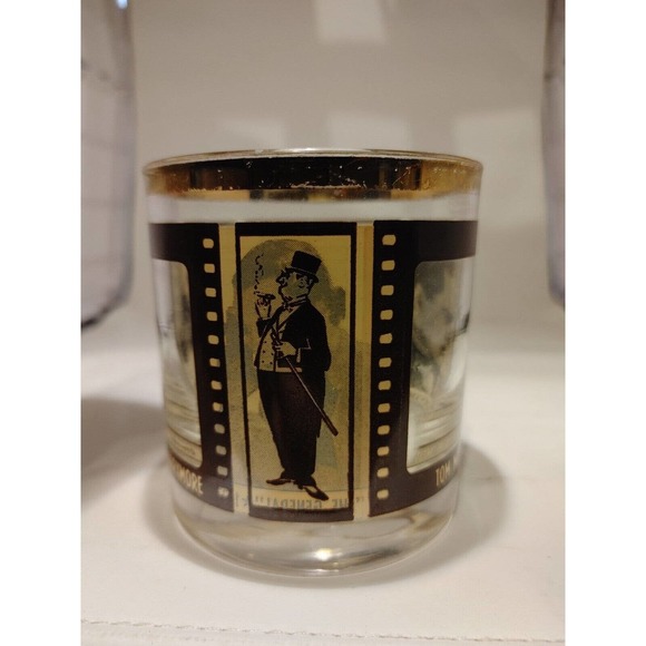 Roaring Twenties Glassed Tom Mix Lionel Barrymore Buster Keaton - Picture 9 of 13